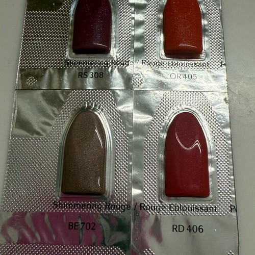 Beauty care samples new, Shisheido and others