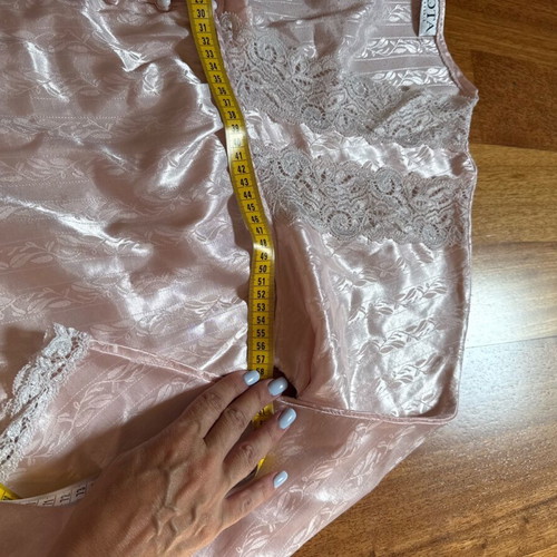 Nota Lingerie pajama set used, pink, loose fit, size L