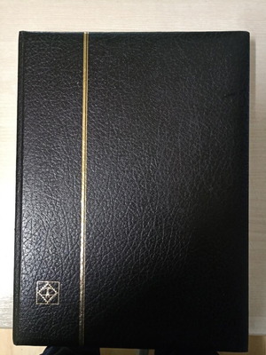 Leuchtturm A4 stamp album used with 1500 Greek stamps