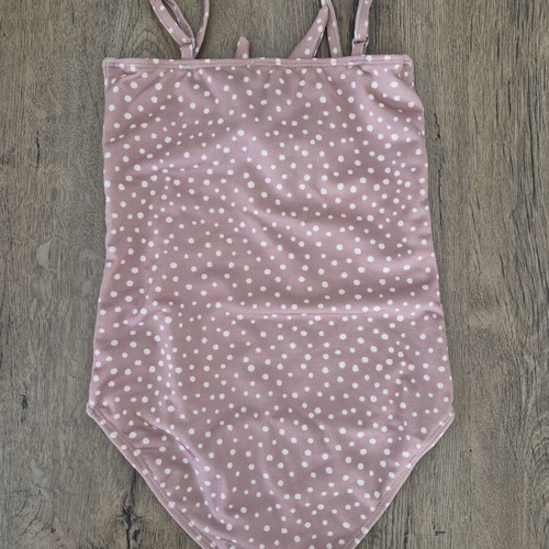 Gigi Bikinis Brown Polka Dot One-Piece Swimsuit Like New, Size 116 cm