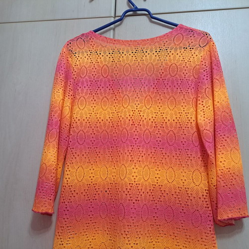 Calzedonia women's kaftan like new, pink and orange, size M