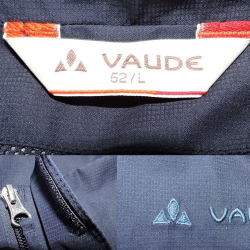 Vaude Escape Light men's hooded jacket size L like new, blue
