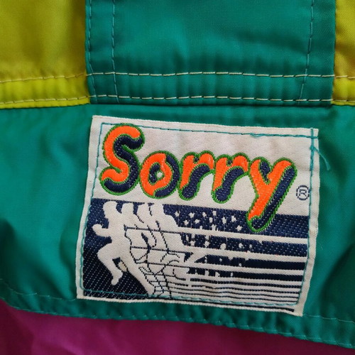 Vintage colorful jacket like new, size M