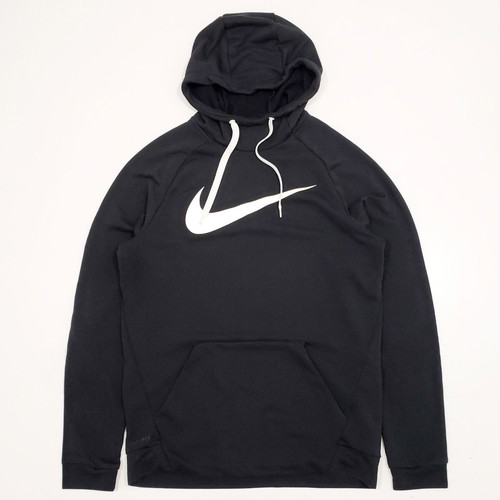 Nike Swoosh Dri Fit Training Hoodie like new, men's S-M, black