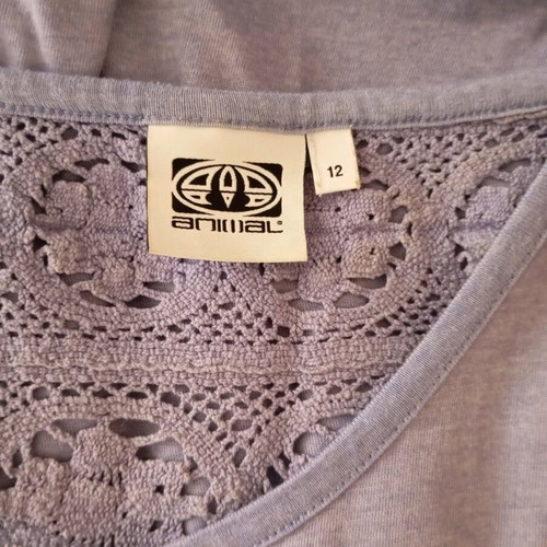 Animal women's dress like new, size S/M, blue