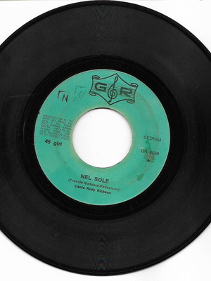 Nel Sole Μεταχειρισμένο 45 Στροφές Rudy Rickson Pop