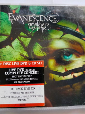 Anywhere But Home Evanescence DVD and CD like new, rock