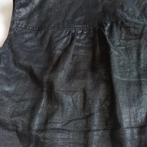 Toi & Moi sleeveless women's vest with hood large like new, black