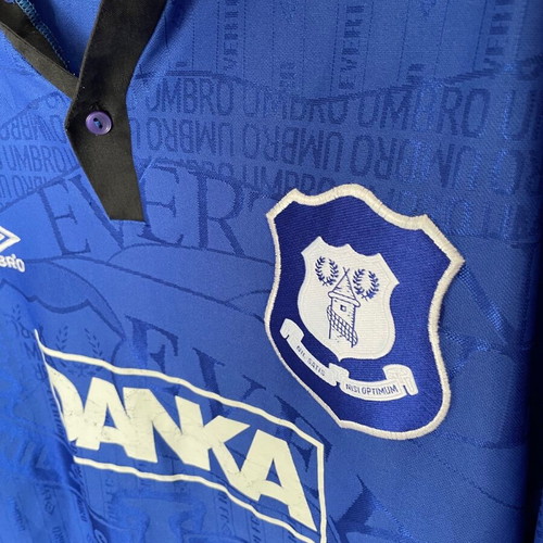 Everton 1995-96 jersey used, size Medium