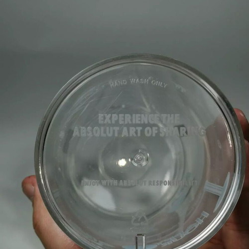 Absolut Vodka promotional pitcher used, designed by Stephen Powers