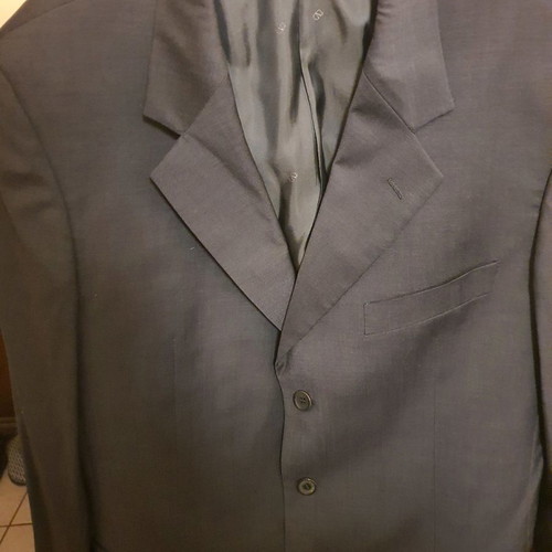 Valentino men's wool blazer No 54 like new dark gray