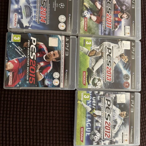 Pro Evolution Soccer collection for PS3, PES 2011-2015