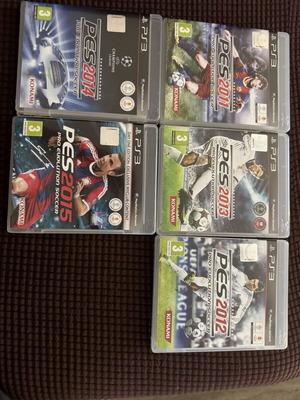 Pro Evolution Soccer collection for PS3, PES 2011-2015