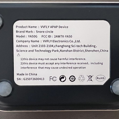 YA50G automatic travel CPAP machine