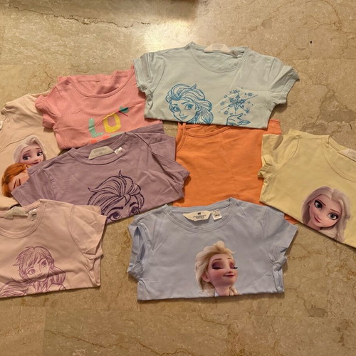Clothes for 4-year-old girl used
