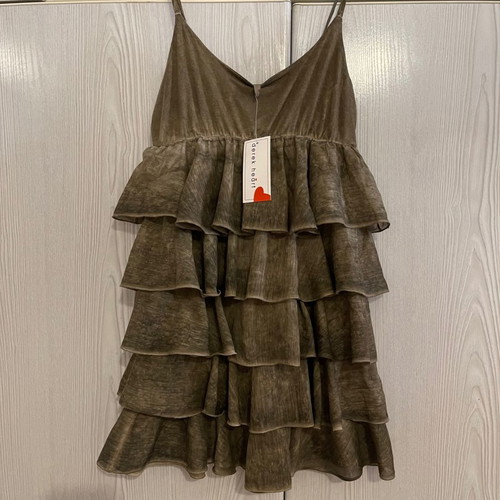 Derek Heart silk blend dress, size S-M, elastic
