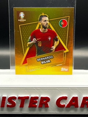 Topps Euro 2024 αυτοκόλλητο Bernardo Silva σαν καινούργιο