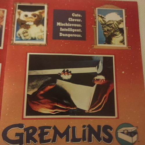 Gremlins 1984 sticker album like new