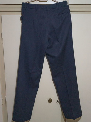Fabric pants black like new, size 42