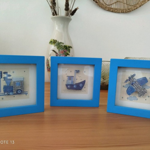 Small frames new, set of 3 pieces 8×8