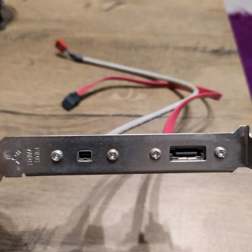 SATA and Firewire output used, computer extension cables