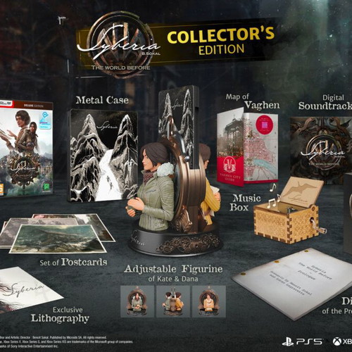 Syberia The World Before Collector's Edition Xbox