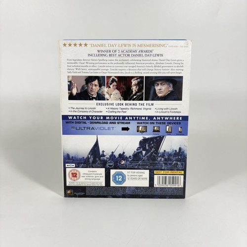 Lincoln Blu-ray like new with English subtitles