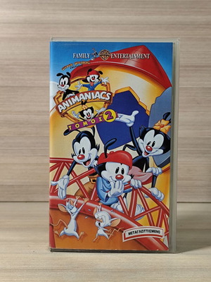 Animaniacs VHS dubbed used videocassette