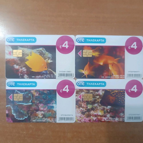 Deep Blue Set 4 Pieces 7/10 100,000 Print Run Like New