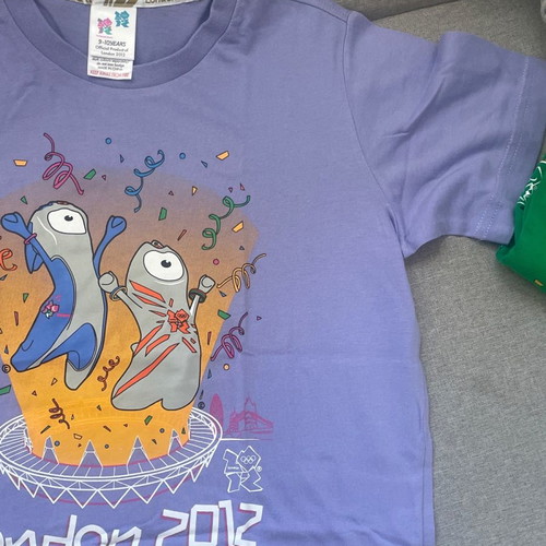 Collectible children's t-shirts Olympic Games 2012 unused, ages 9-12