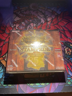 Yu-Gi-Oh Quarter Century Stampede booster box sealed