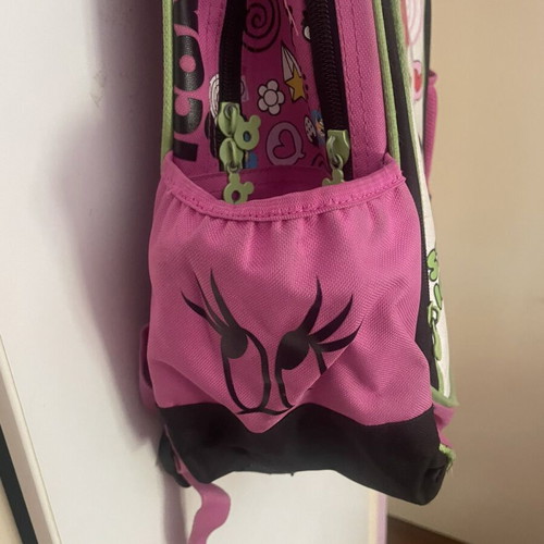 GIM School Backpack with Pencil Case used, Minnie Icon design