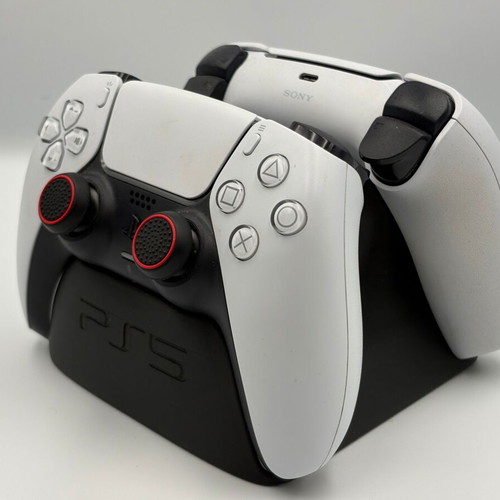 Controller stand for 2 PS5 controllers new, 3D printed