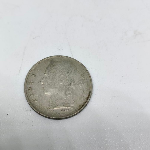 Collectible 1 Franc Belgium Coin Replica 1963 like new