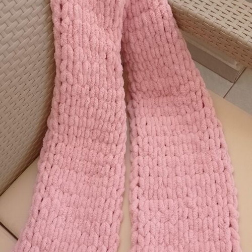 Alize Puffy Handmade Scarf hypoallergenic, made to order