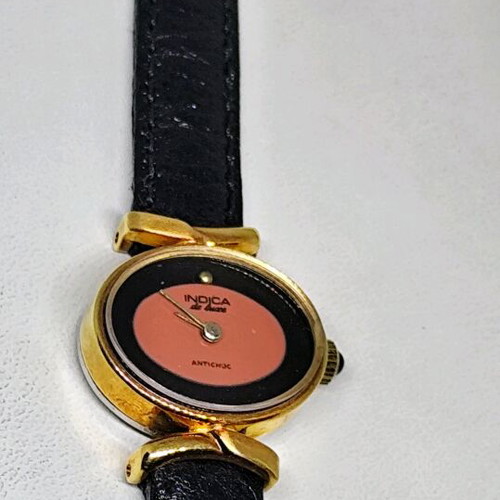 Indica Vintage Ladies Watch Swiss Tech new, gold plated