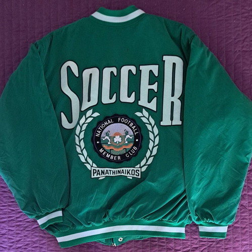 Vintage Panathinaikos sports jacket like new, club member edition