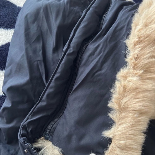 Dark blue parka like new, size 140 cm for 10 years old