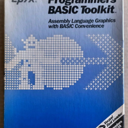 Programmers' BASIC Toolkit Epyx Commodore Disk big box like new
