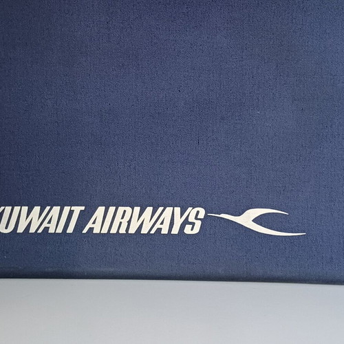 Vintage Kuwait Airways Travel Bag like new, 1960s