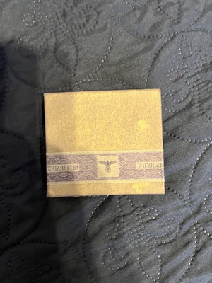 WWII cigarette box