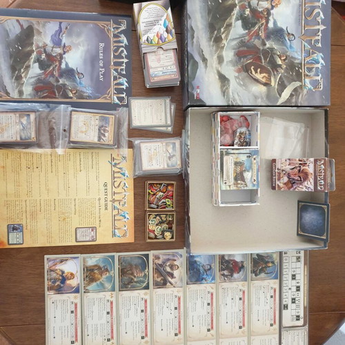 Mistfall Board Game like new with Valskyrr expansion