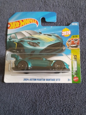 Hot Wheels 2024 Aston Martin Vantage GT3 new