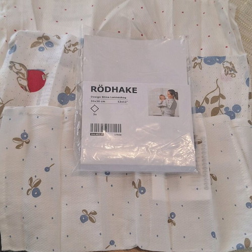 Ikea baby cloths-lavettes unused, set of 3