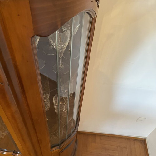 Classic Rococo Style Showcase like new, solid wood