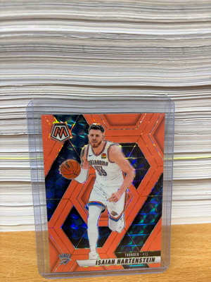 Panini Mosaic Isaiah Hartenstein #122 Fluorescent Red Mosaic Prizm 2024-25 new