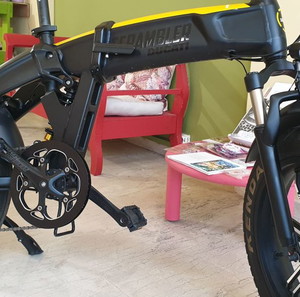Ducati Scrambler SCRE-E Sport full suspension foldable e-bike