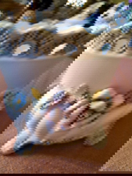 Μπώλ capodimonte 20×19  εκ σε αρίστη κατάσταση αριθμημένο