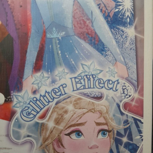 Frozen puzzle set of 2 like new