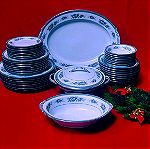  Σερβίτσιο φαγητού/σετ για 8 άτομα 43τμ Noritake "Bristol" Japan bone china 1954 -1962.